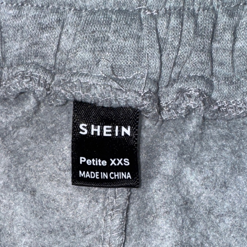SHEIN Light Gray Joggers girls women’s XXS petite sweatpants casual athleisure - Picture 2 of 10